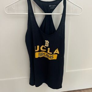 Champion Navy and Yellow UCLA Bruins Tank Top